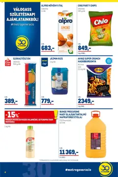 | Oldal: 4 | Termékek: Chips, Étolaj, Alpro, Rizs