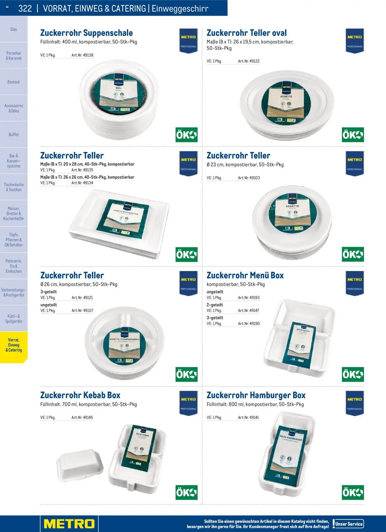 Metro angebote Angebote Gastro Non Food 2025 gültig ab 02.12.2024 | Seite: 322 | Produkte: Eis, Box