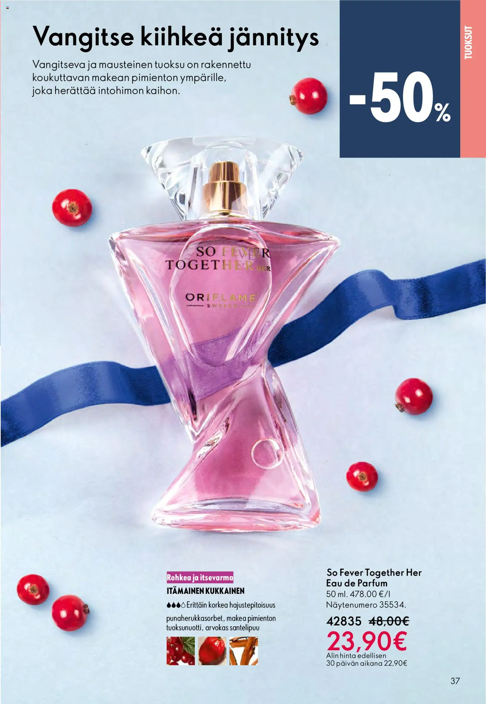 Oriflame - Esite 17 – voimassa 10.12.2025 alkaen | Sivu: 37 | Tuotteet: Tuoksu