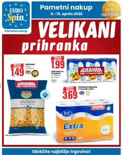 Eurospin katalog akcije – veljaven od 09.04.2026