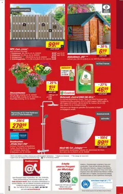 Toom Baumarkt Prospekt 	 - gültig ab dem 30.08.2025 | Seite: 12 | Produkte: Uhr, Duschkopf