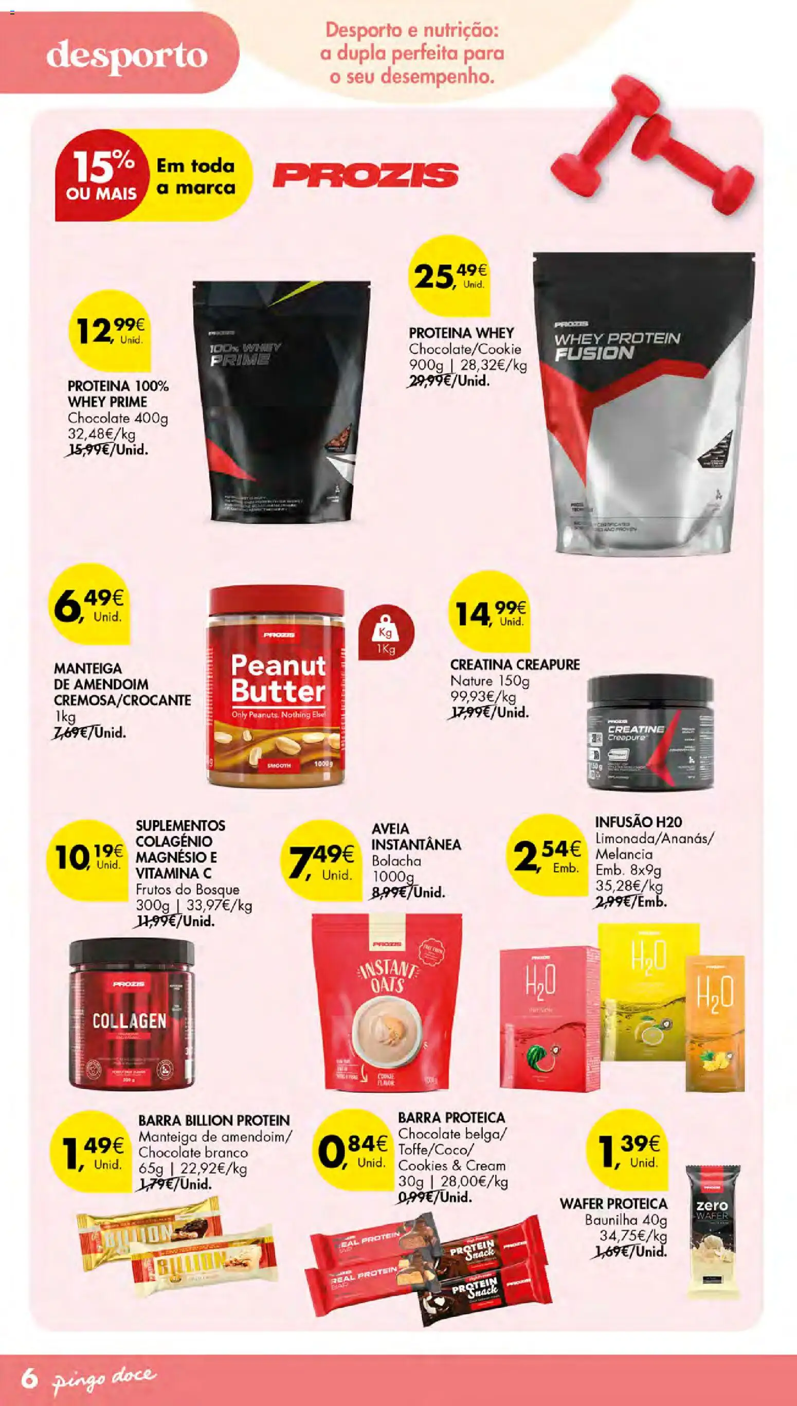 Pingo Doce - Escolhas Equilibradas │ válido de 30.10.2025 | Página: 6 | Produtos: Aveia, Manteiga, Vitamina c, Proteina