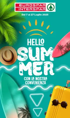 Anteprima del volantino Interspar Summer catalogo valido a partire dal 21.07.2025