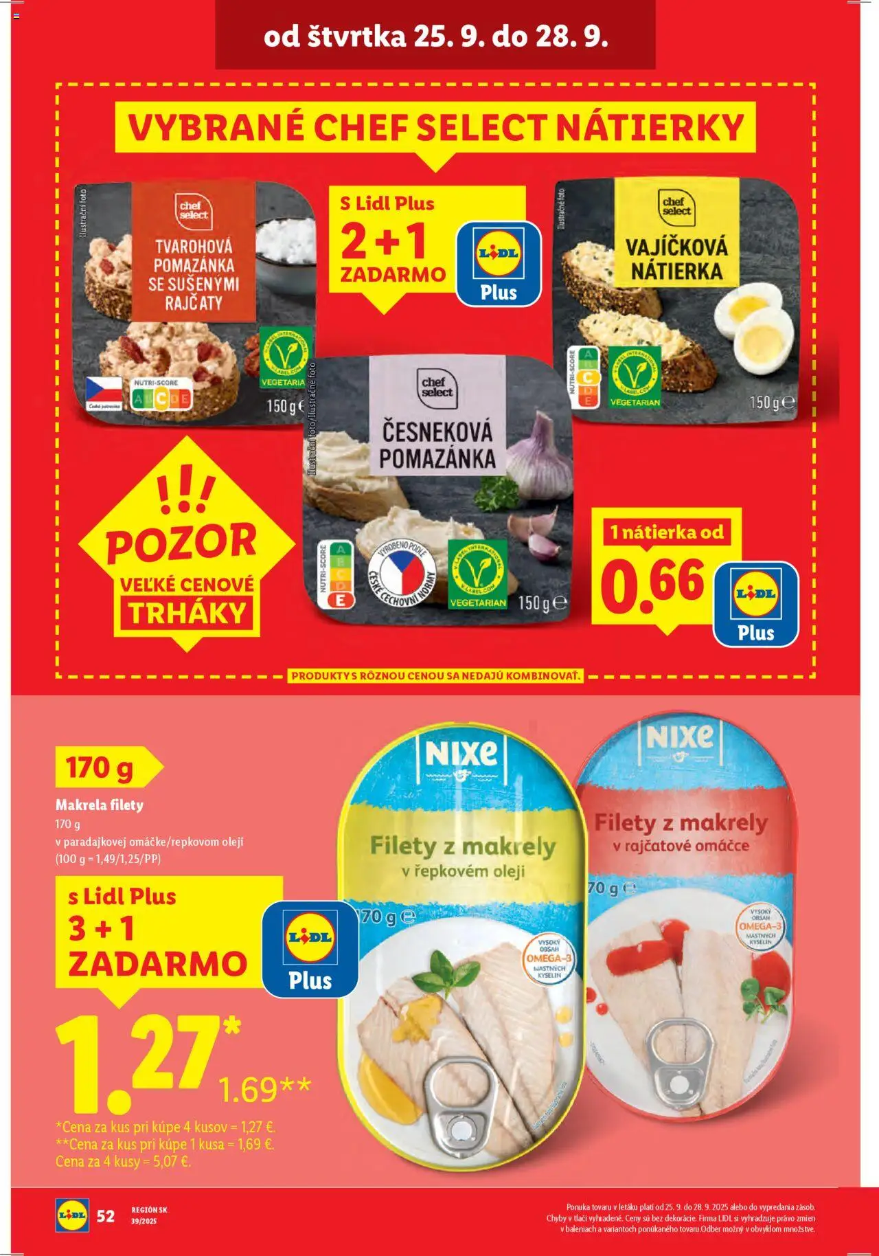 Nové Lidl akcie – leták je platný od 22.09.2025 | Strana: 70