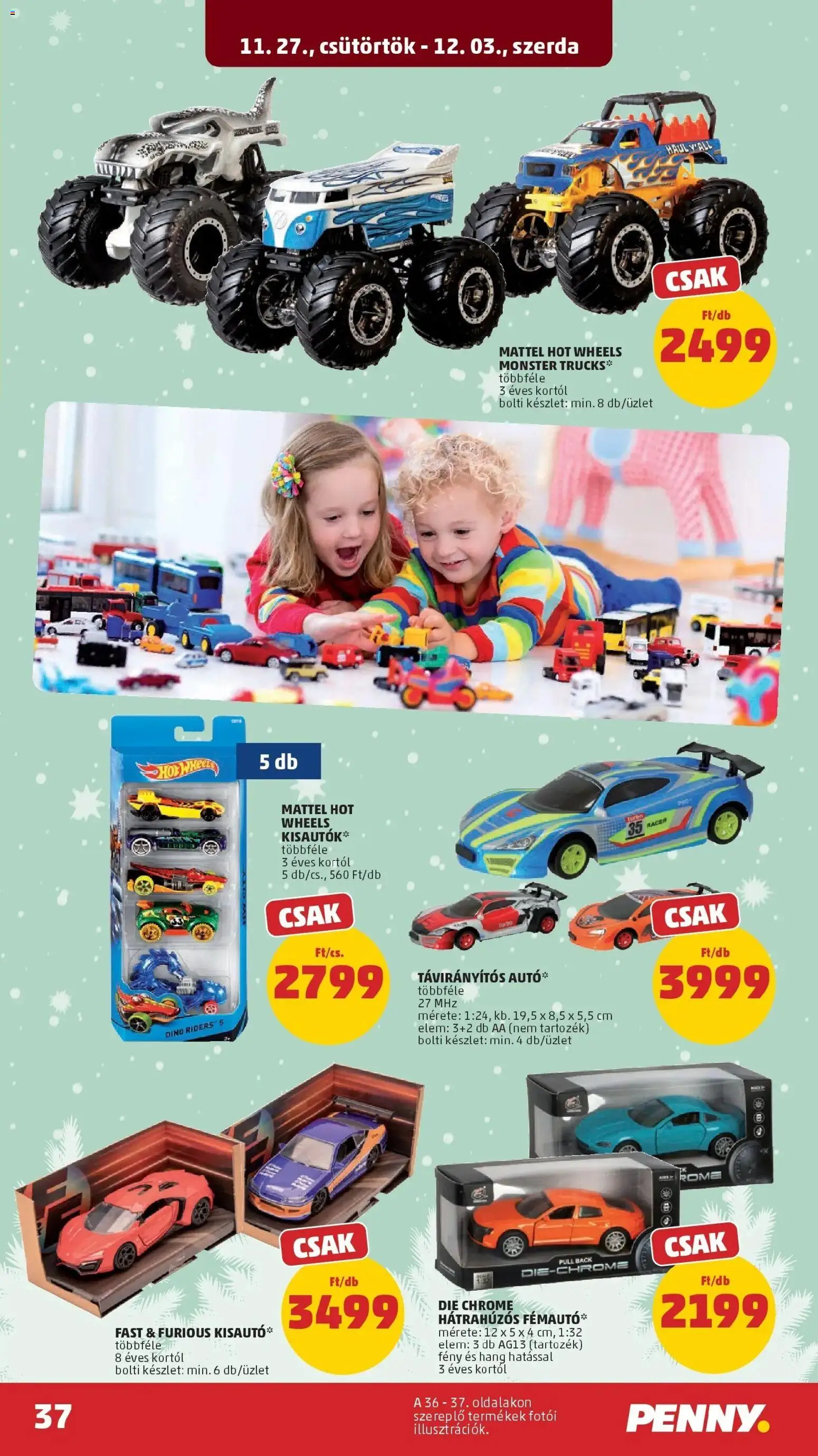 PENNY akciós ujság - amely érvényes a következő dátumtól: 26.11.2025 | Oldal: 37