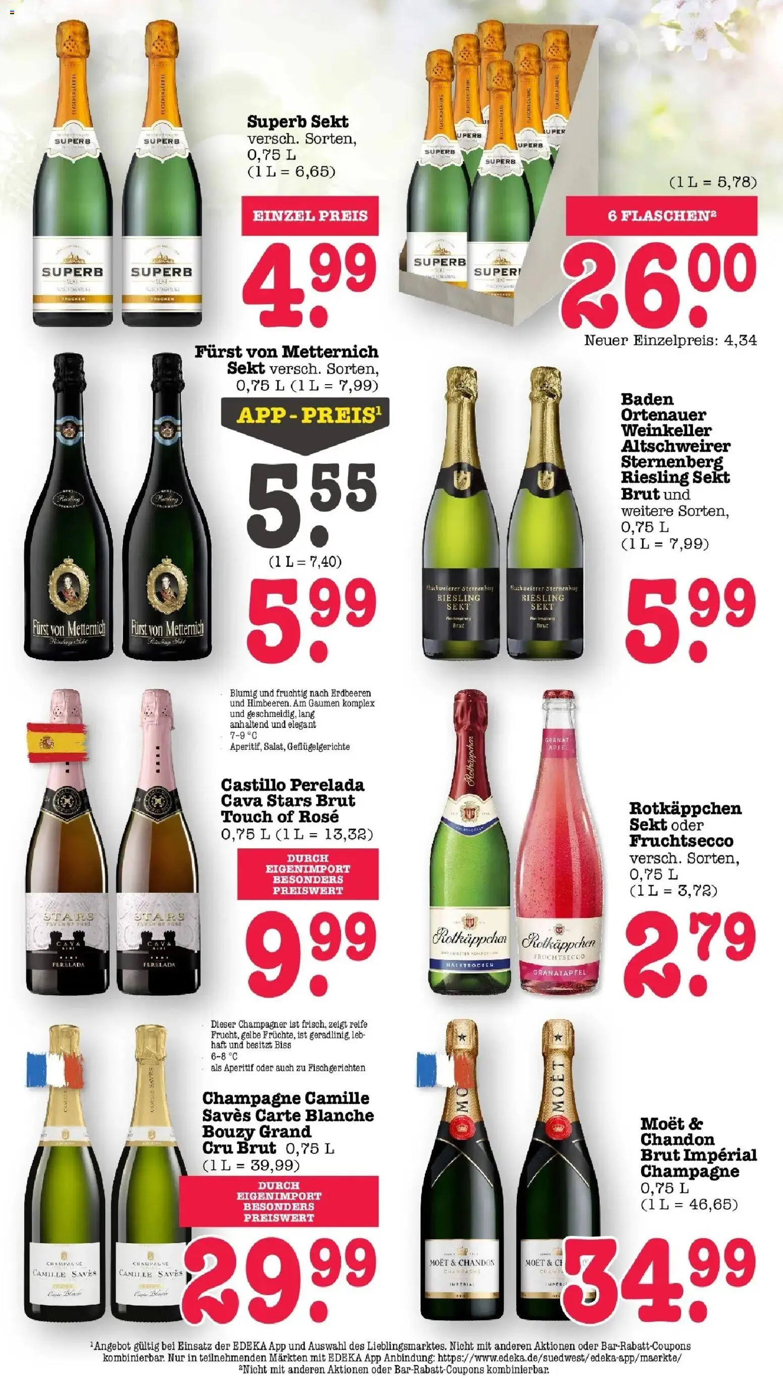 Angebote – gültig ab 23.03.2026 | Seite: 55 | Produkte: Rotkappchen sekt, Sekt, Rotkäppchen, Erdbeeren