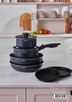 04.09.2025 tarihinden itibaren geçerli olan Karaca kataloğu önizlemesi | Sayfa: 53 | Ürünler: Tencere seti