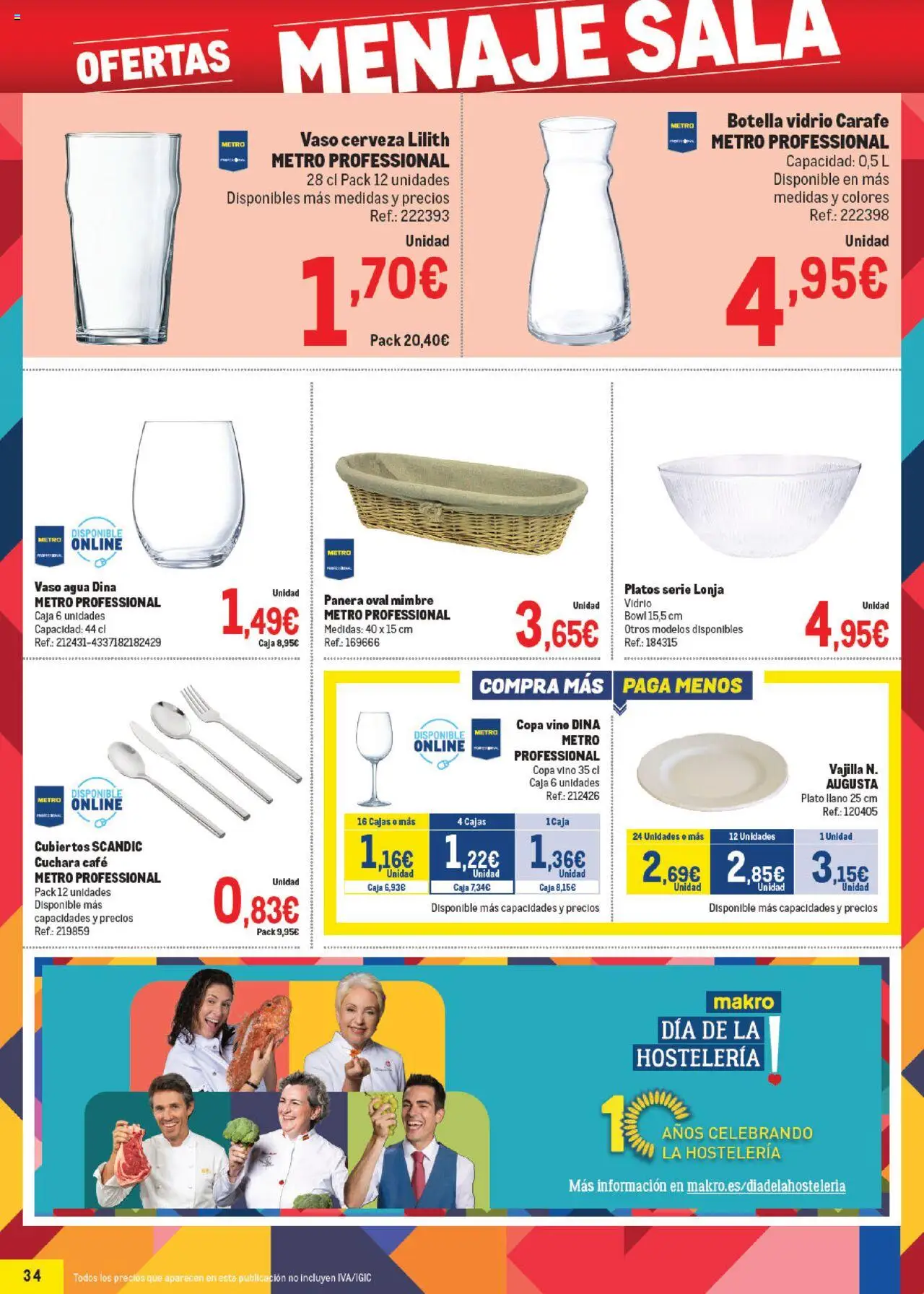 Makro - Precios Cataluña │ válido desde el 06.10.2025 | Página: 34 | Productos: Café, Vino, Cerveza, Βρεφικό κρεβάτι