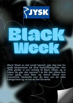 Forhåndsvisning av JYSK - Black Friday Varsel gyldig fra 22.10.2025