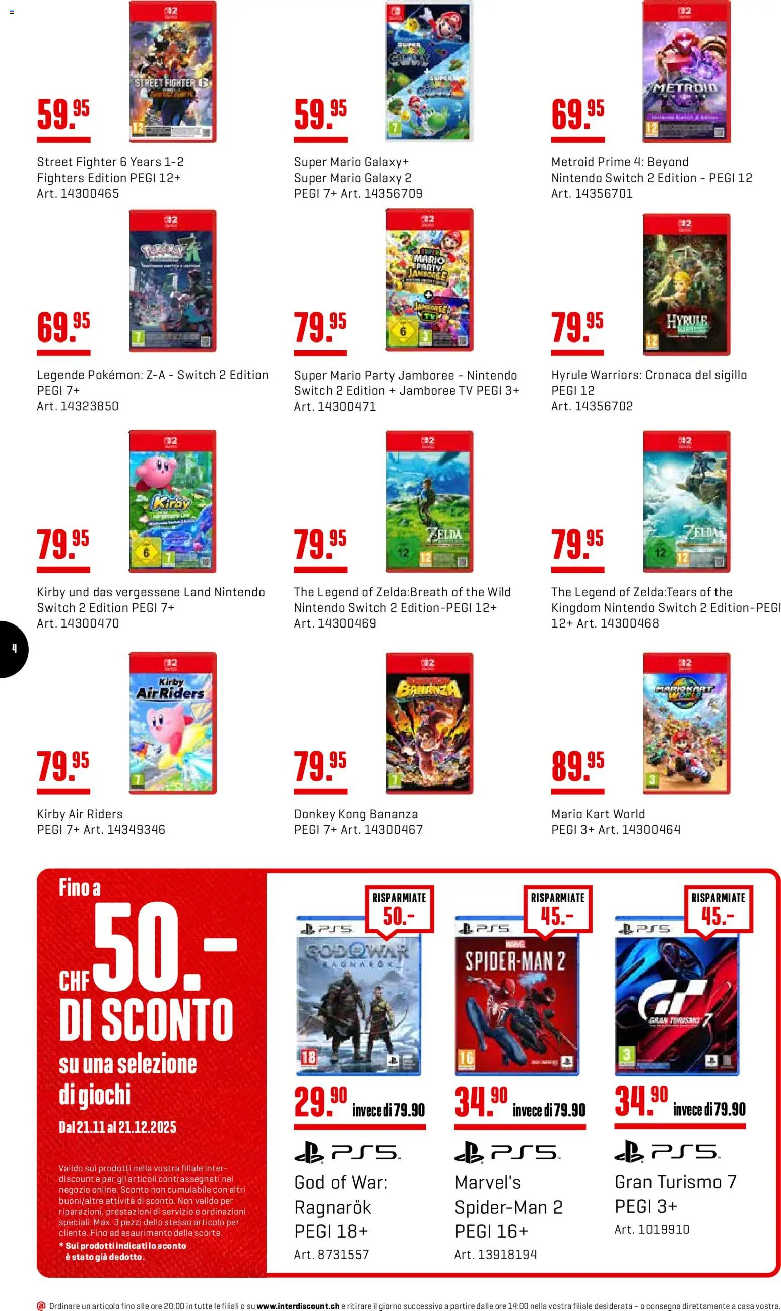 Interdiscount Aktionen Christmas IT – gültig ab 15.12.2025 | Seite: 4 | Produkte: TV