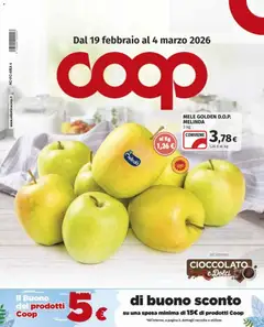 Anteprima del volantino COOP Tortona catalogo valido a partire dal 19.02.2026