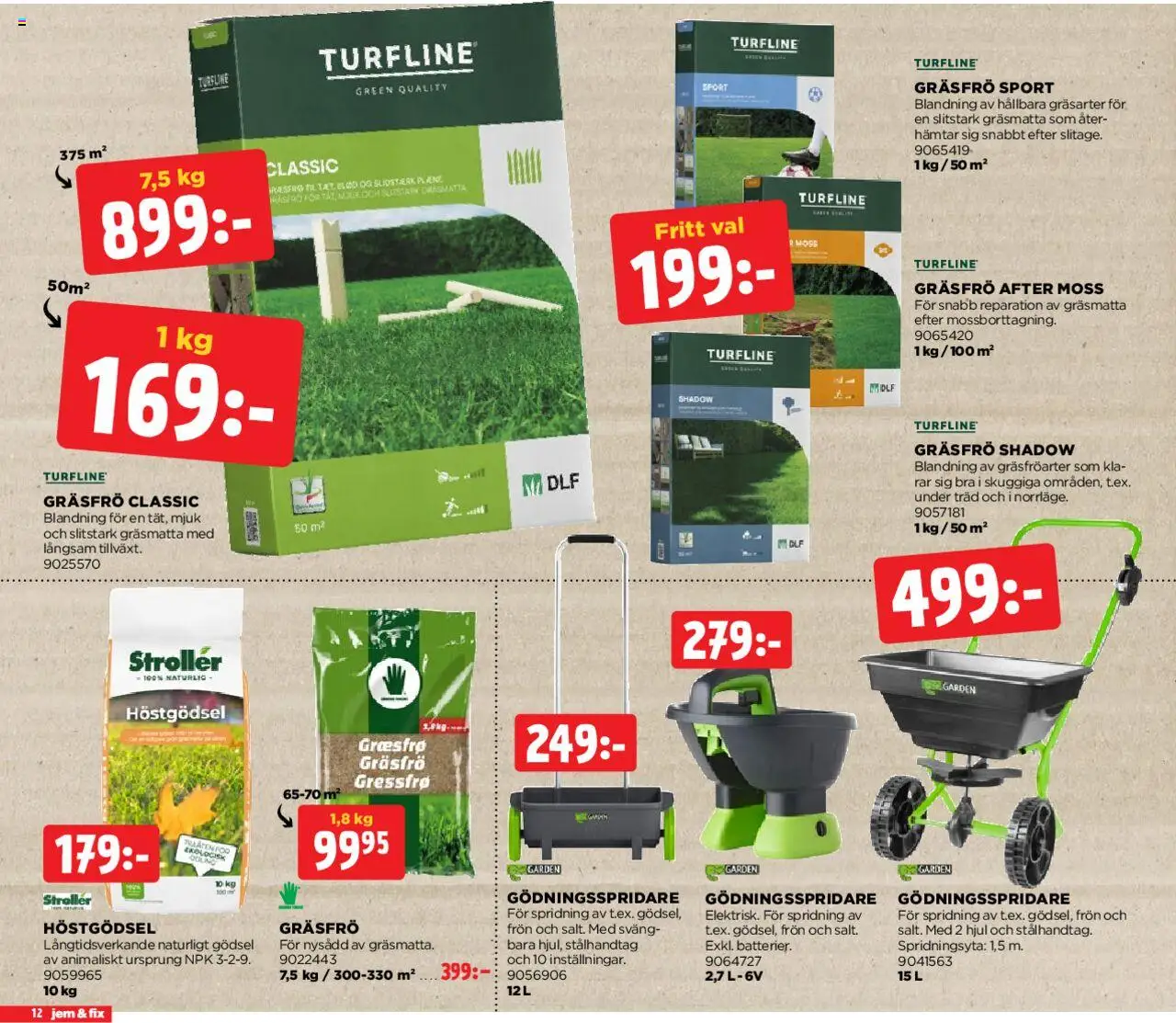 Jem & Fix reklamblad aktuell från 25.08.2025 | Sida: 12