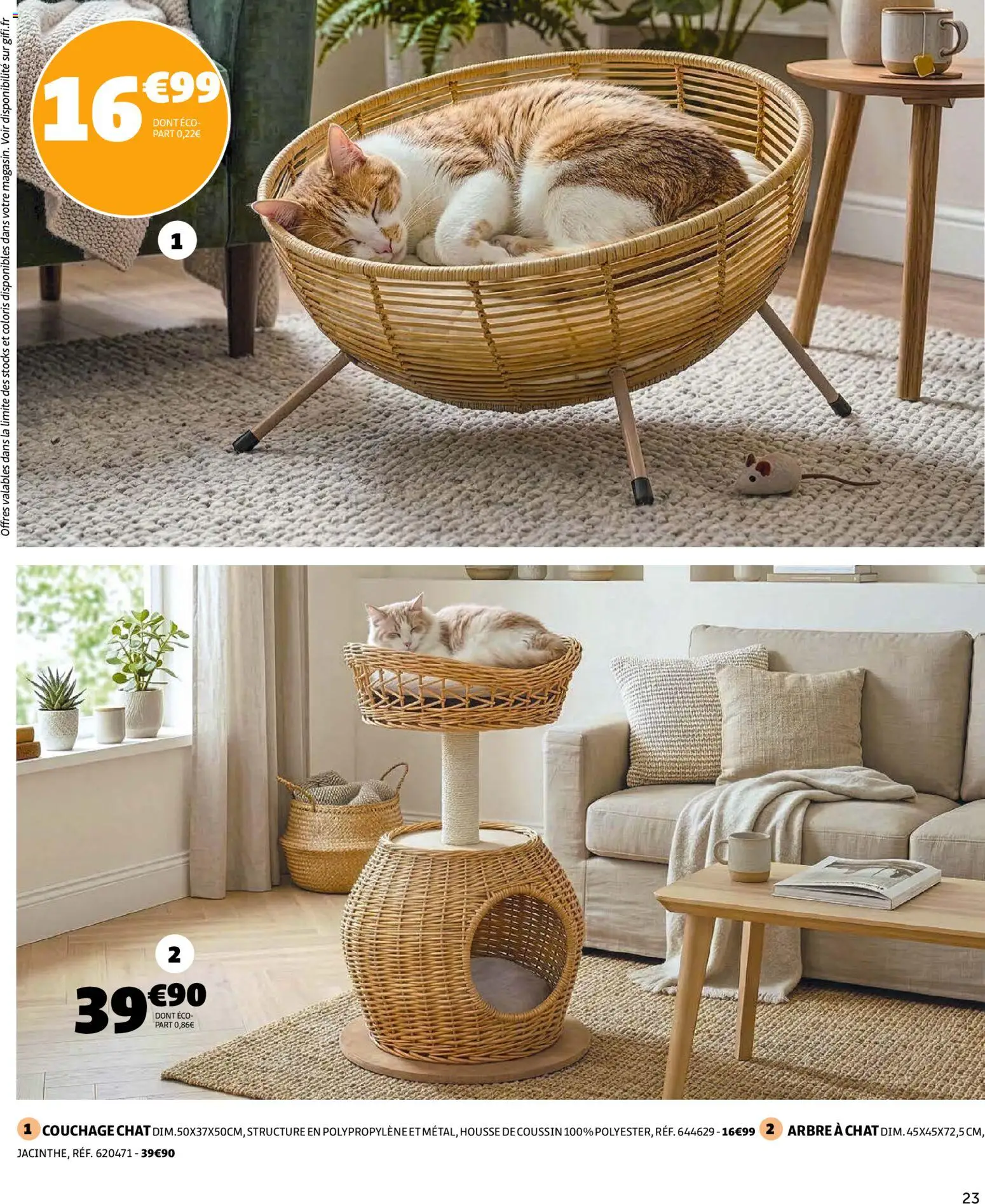 {H1} | Page: 23 | Produits: Arbre à chat