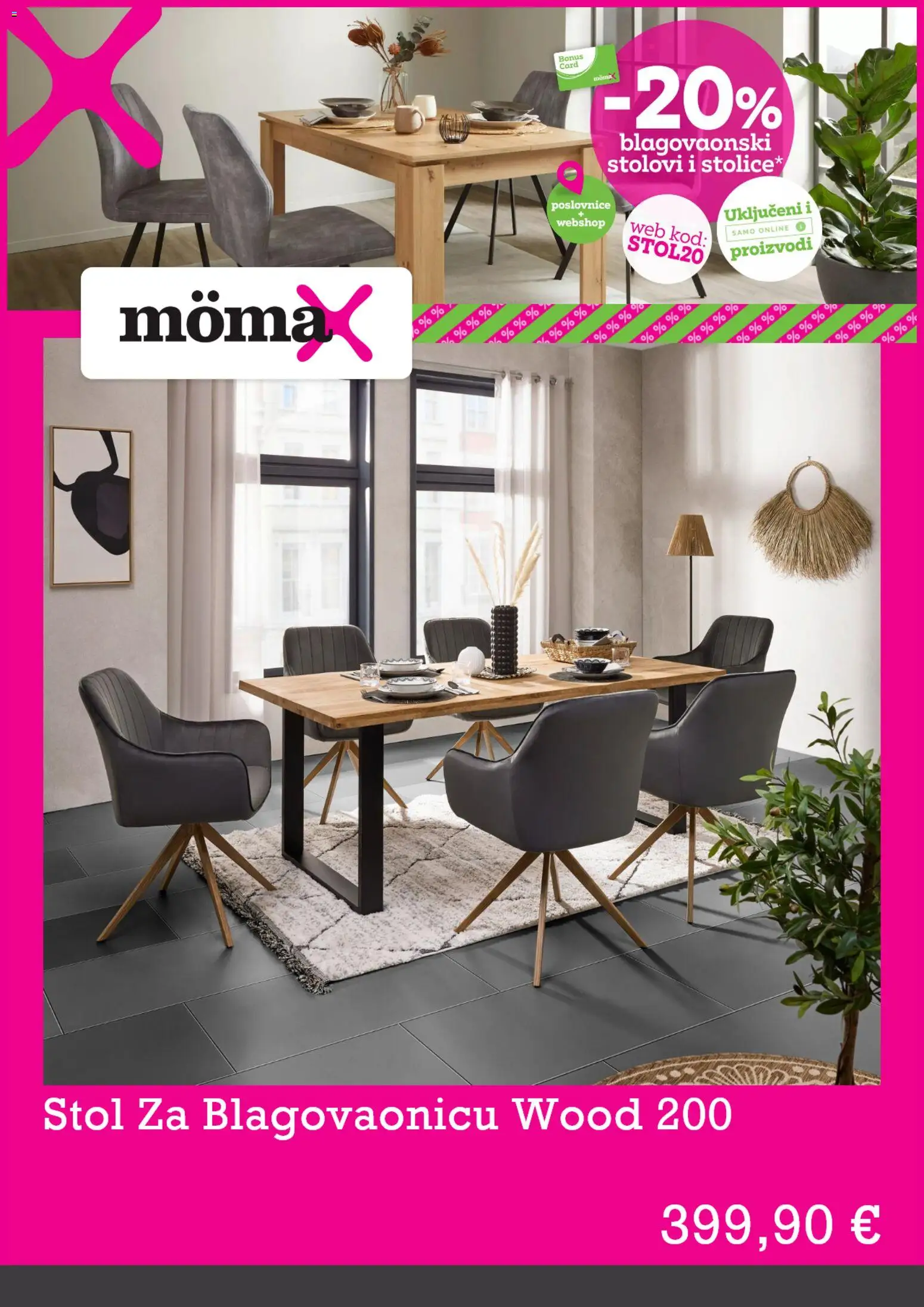 Mömax katalog | vrijedi od 09.04.2026 | Stranica: 3 | Proizvodi: Stol