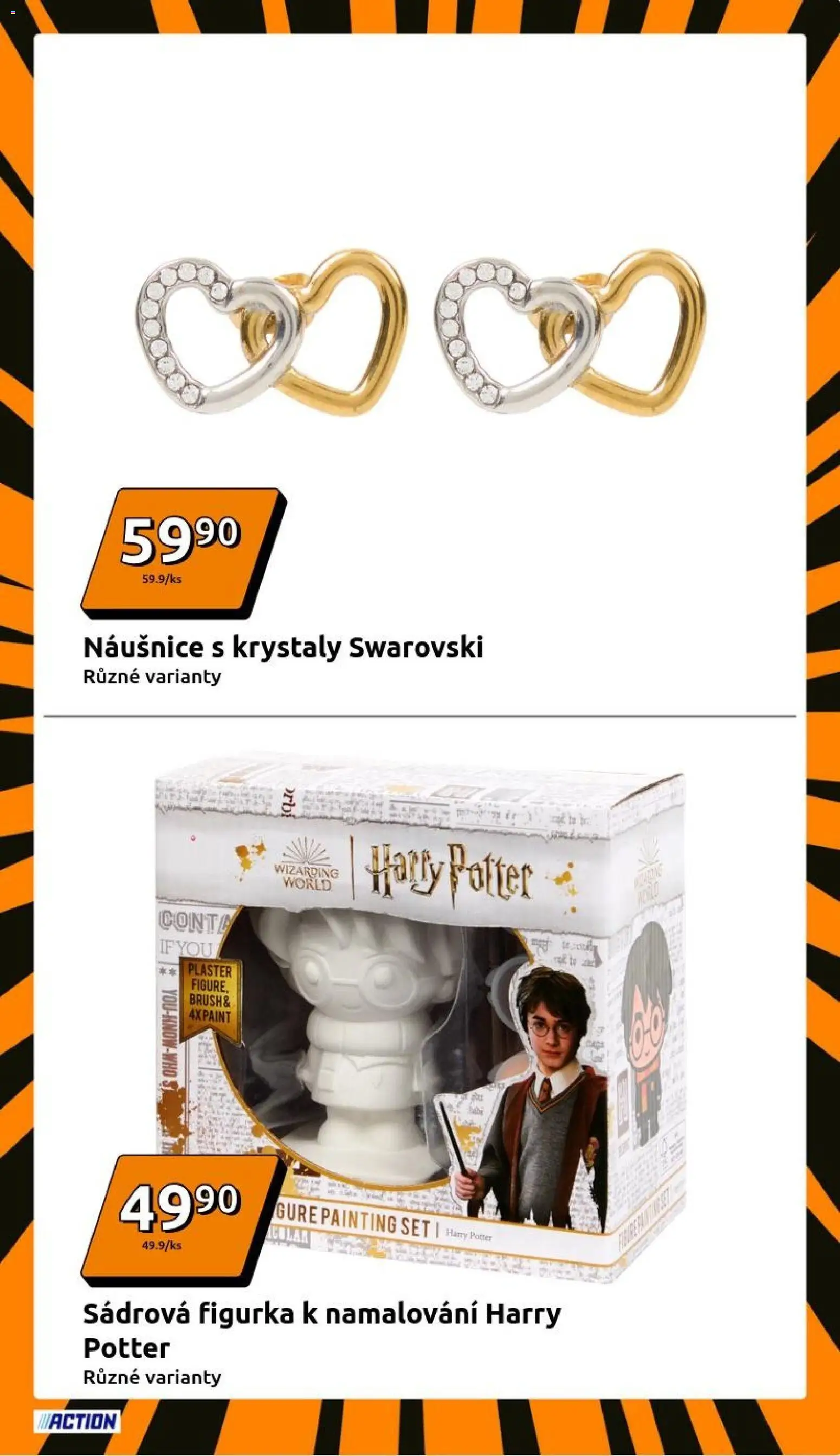 Action Black Friday od 26.11.2025 | Strana: 7 | Produkty: Naušnice, Harry Potter