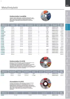 Makita-mainoslehti voimassa 24.03.2026 alkaen | Sivu: 311 | Tuotteet: Monitoimikone, Käsineet