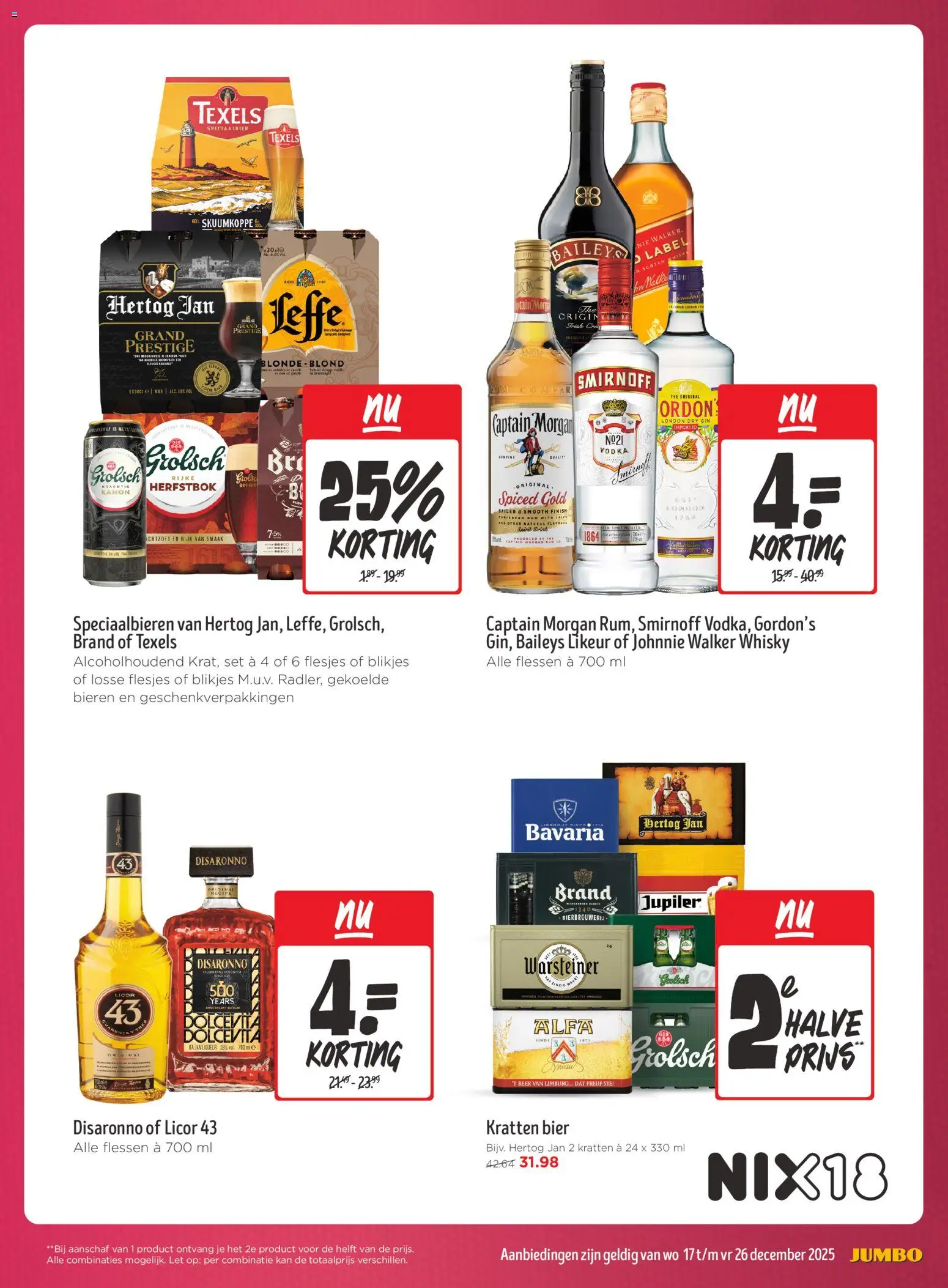 {H1} | Pagina: 25 | Producten: Bier, Gin, Kan, Whisky