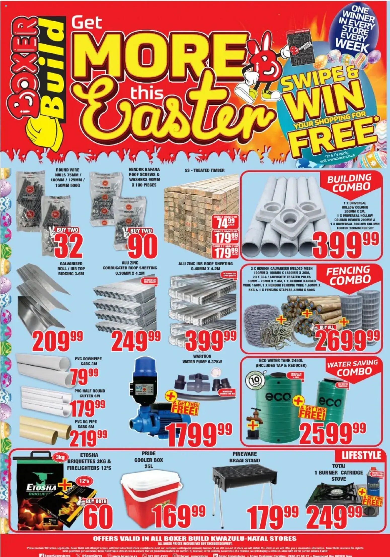 New Boxer catalogue – valid from 23.03.2026 | Page: 4 | Products: Tank, Box, Stock, Water