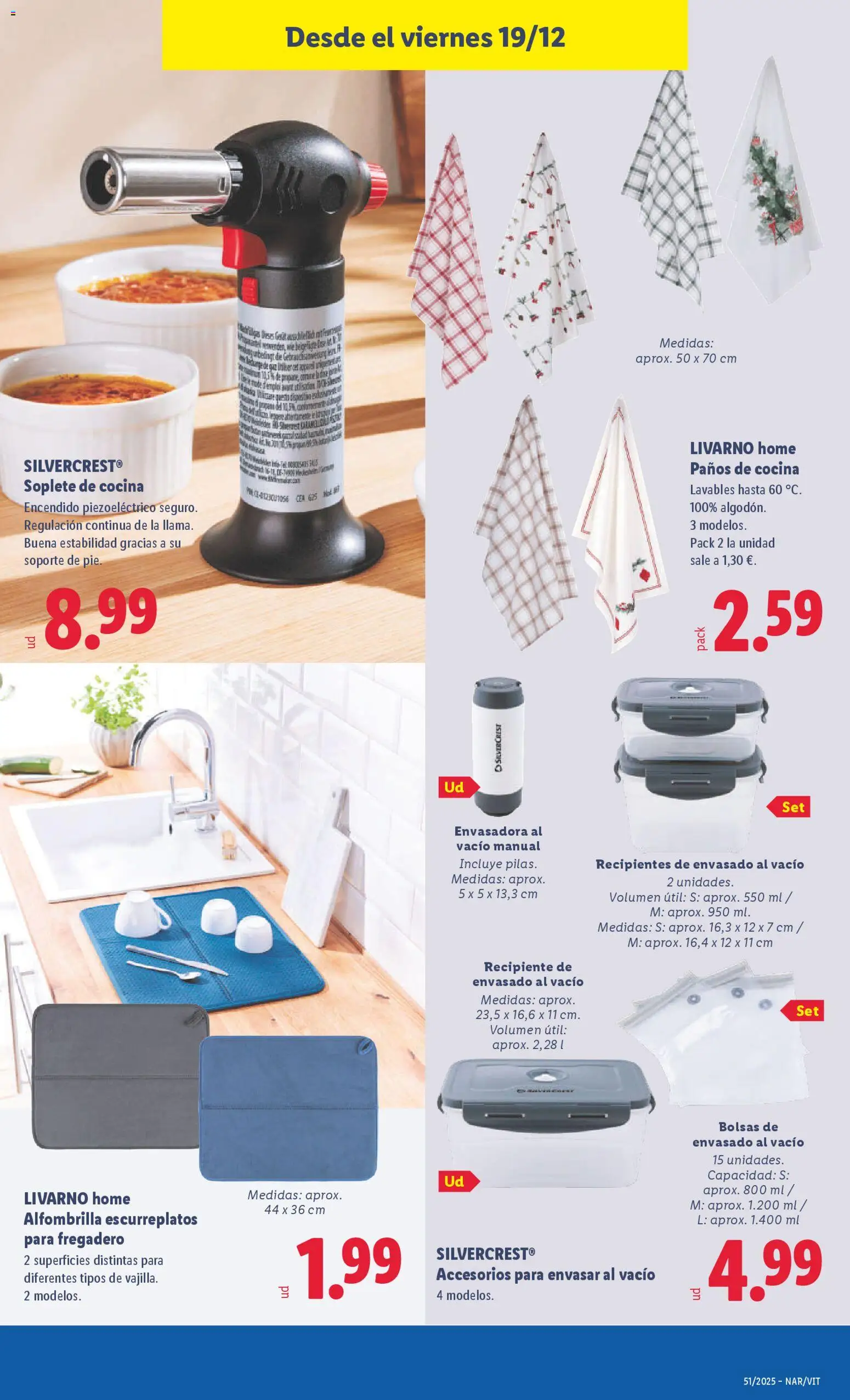 Lidl folleto de bazar │ válido desde el 15.12.2025 | Página: 31 | Productos: Fregadero, Alfombrilla, Cocina