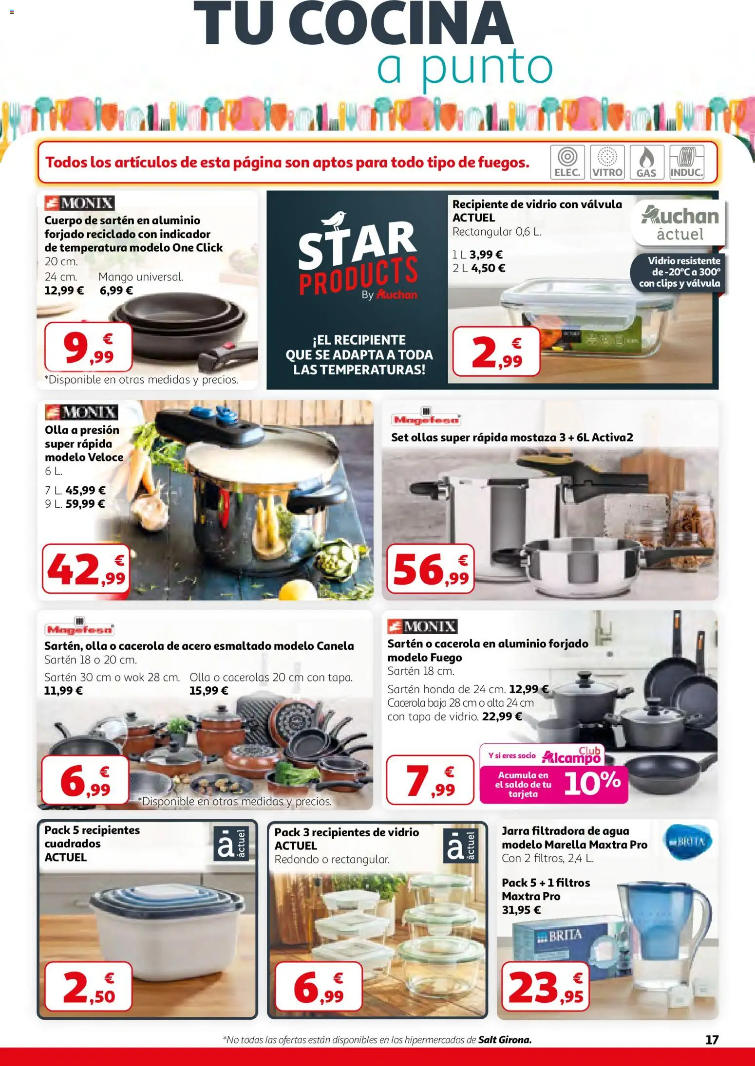 Alcampo - HP Unificado │ válido desde el 26.02.2026 | Página: 17 | Productos: Cocina, Ρούτερ