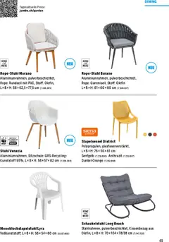 Jumbo Aktionen Gartenmöbelbroschüre 2025 ab 21.02.2025 gültig | Seite: 45