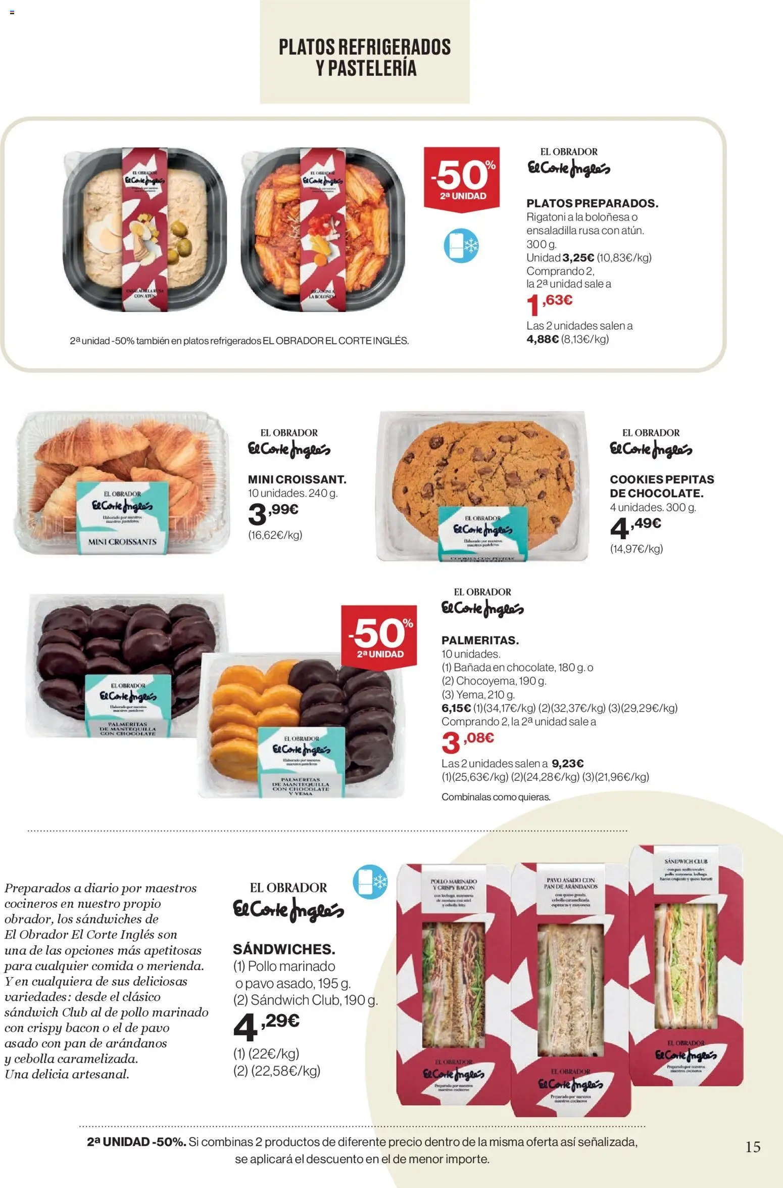 Hipercor - Mucho más para ti │ válido desde el 26.02.2026 | Página: 15 | Productos: Ensaladilla, Chocolate, Παγωμένο τσάι, Συσκευή ροής