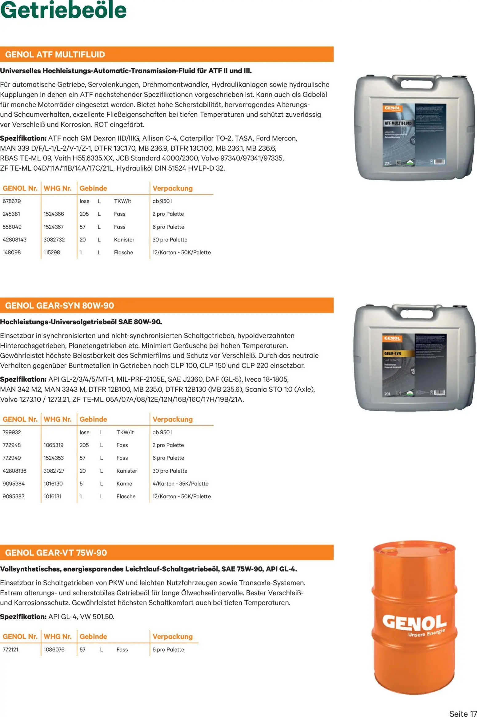 Lagerhaus Genol - Produkt- übersicht gültig ab 03.12.2025 | Seite: 17