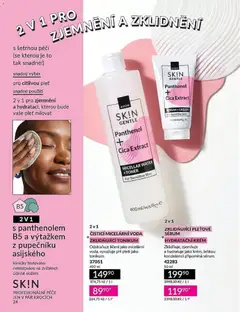 Náhled letáku Avon katalog 1/2026 od 01.01.2026 | Strana: 24 | Produkty: Voda, Sérum, Toner, Panthenol