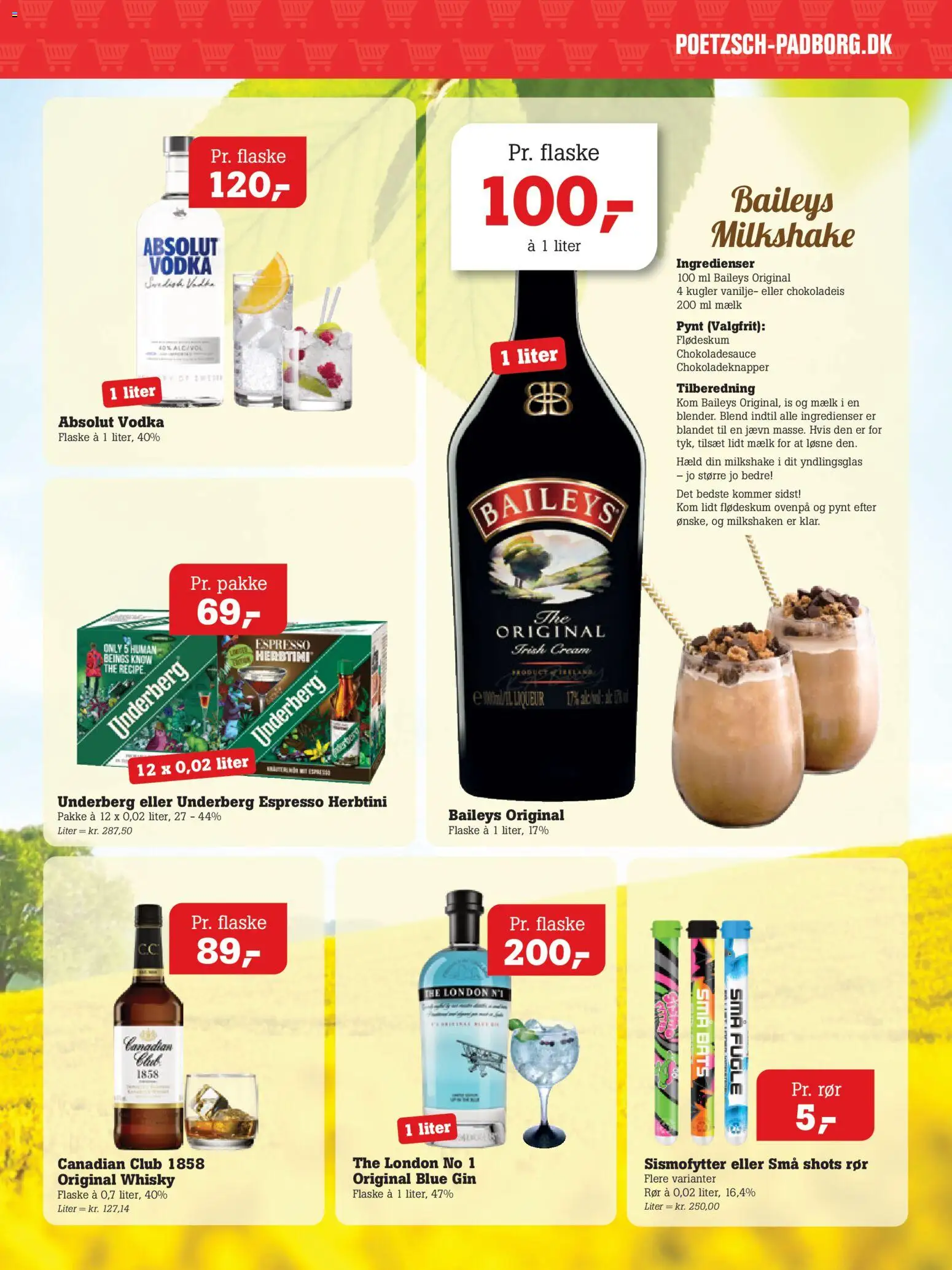 Poetzsch Padborg tilbudsavis – gyldig fra 30.04.2026 | Side: 23 | Produkter: Amendoins, Mælk, Gin, Vodka