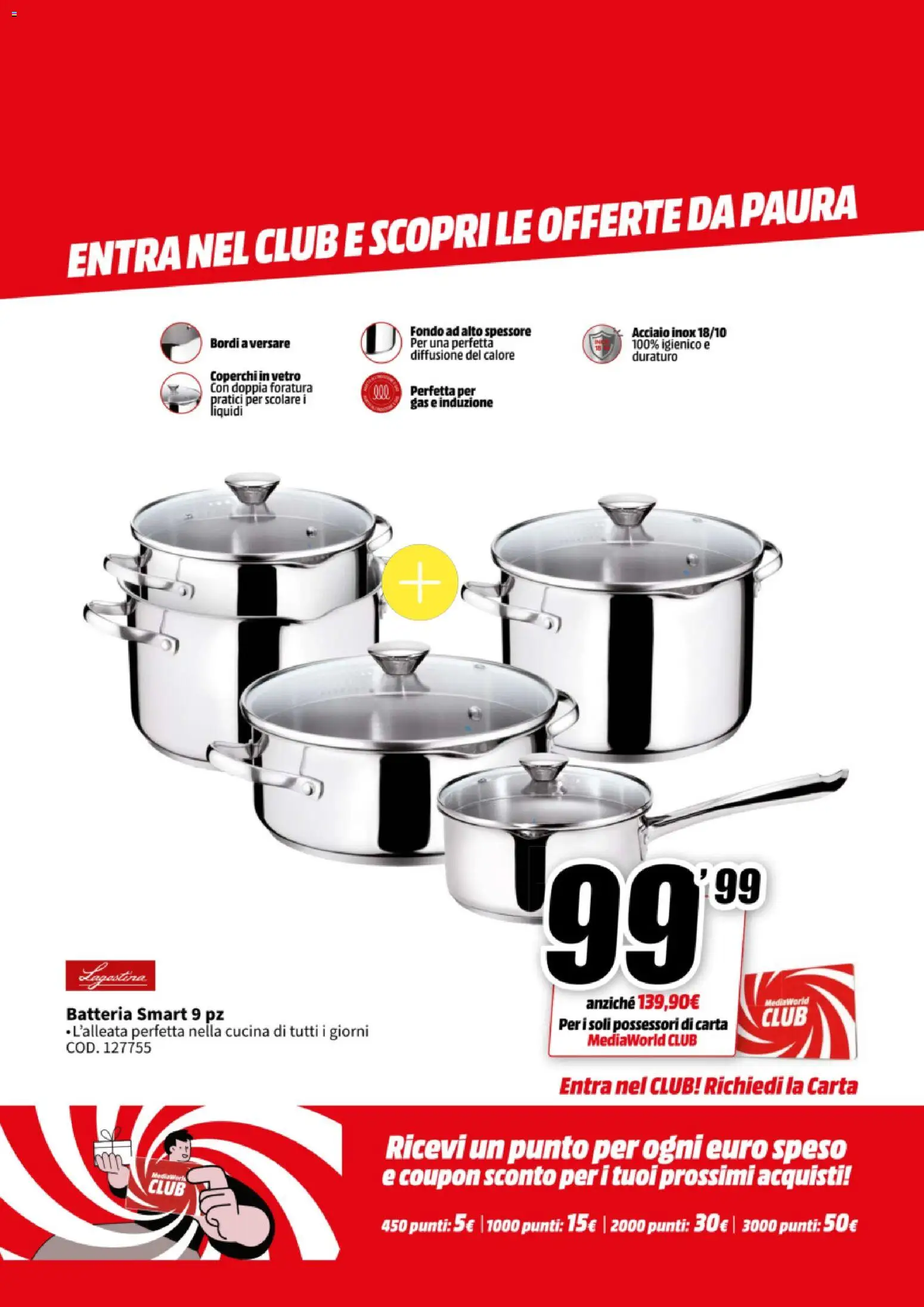 Volantino Media World del 27.10.2025 | Pagina: 64 | Prodotti: Batteria