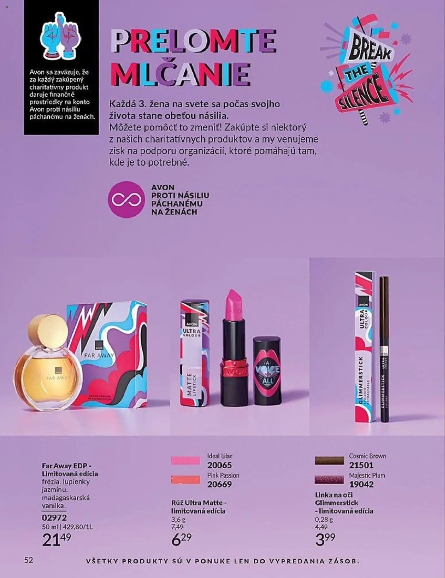 Nové Avon akcie – leták je platný od 01.12.2025 | Strana: 52