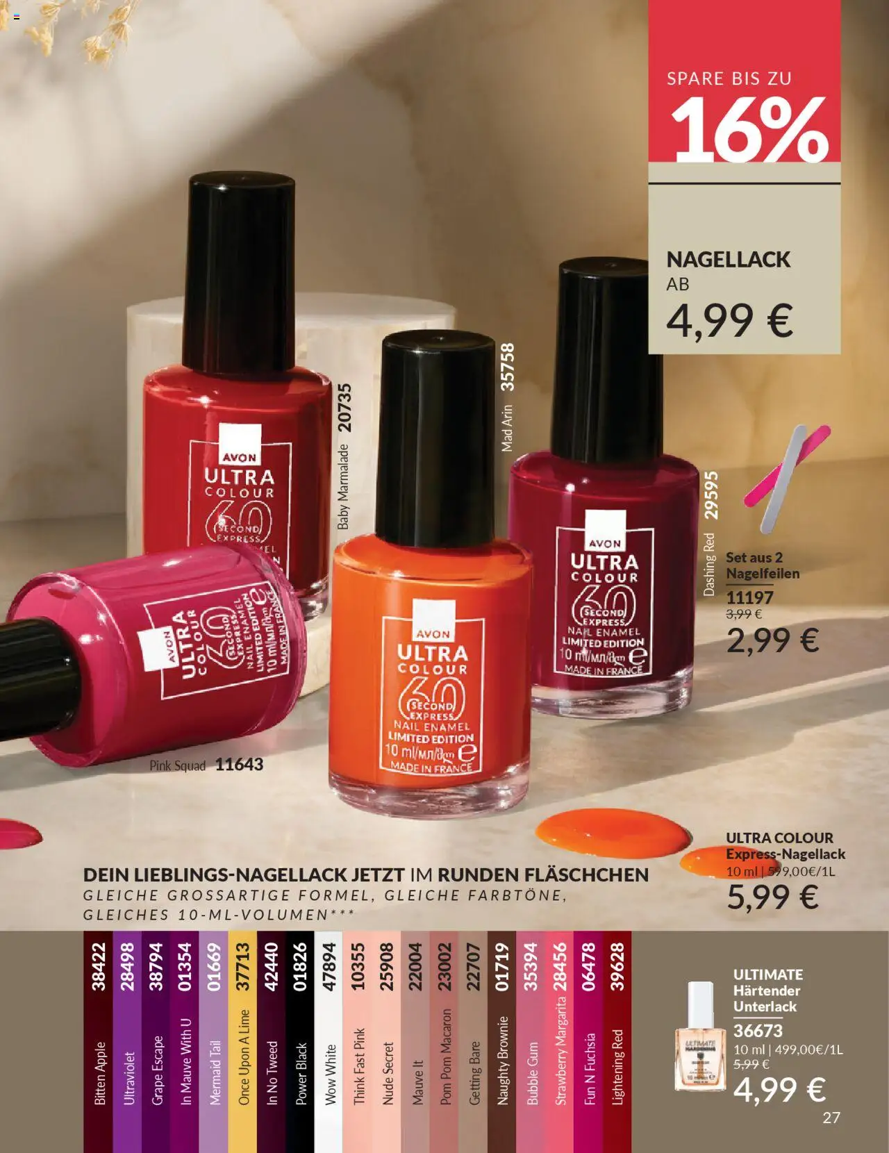 AVON Katalog Oktober 2025 – gültig ab 01.10.2025 | Seite: 29 | Produkte: Nagellack, Apple