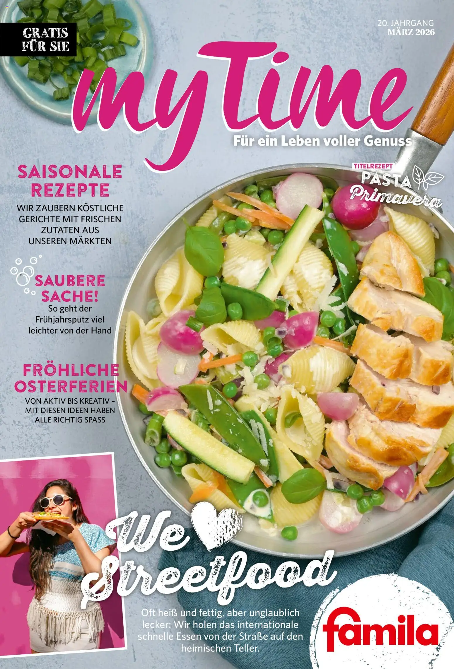 Famila Nordwest myTime März 2026 – gültig ab 01.03.2026 | Seite: 1 | Produkte: Pasta