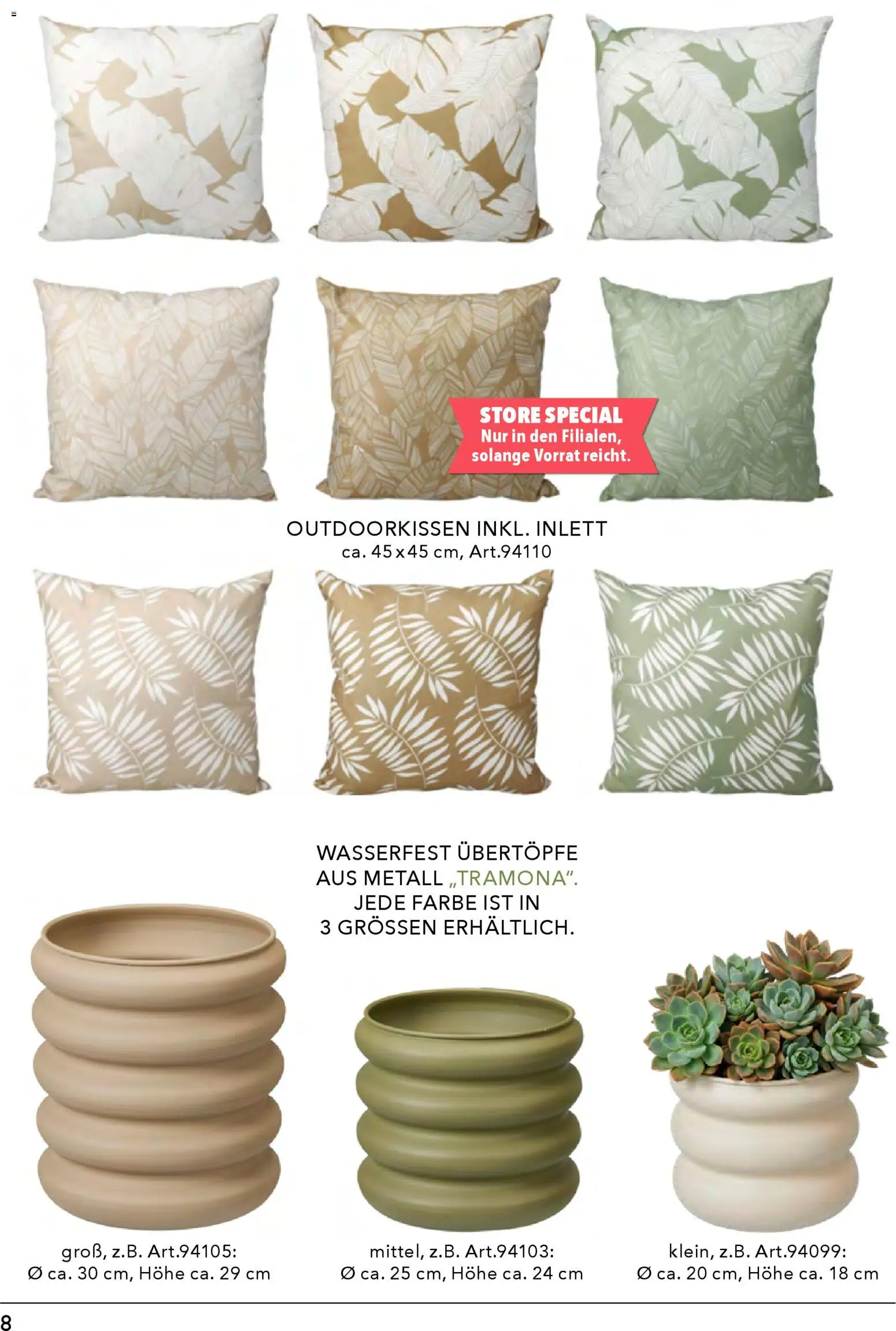 Rahaus Prospekt Gartenmöbel	 – gültig ab 26.02.2026 | Seite: 8