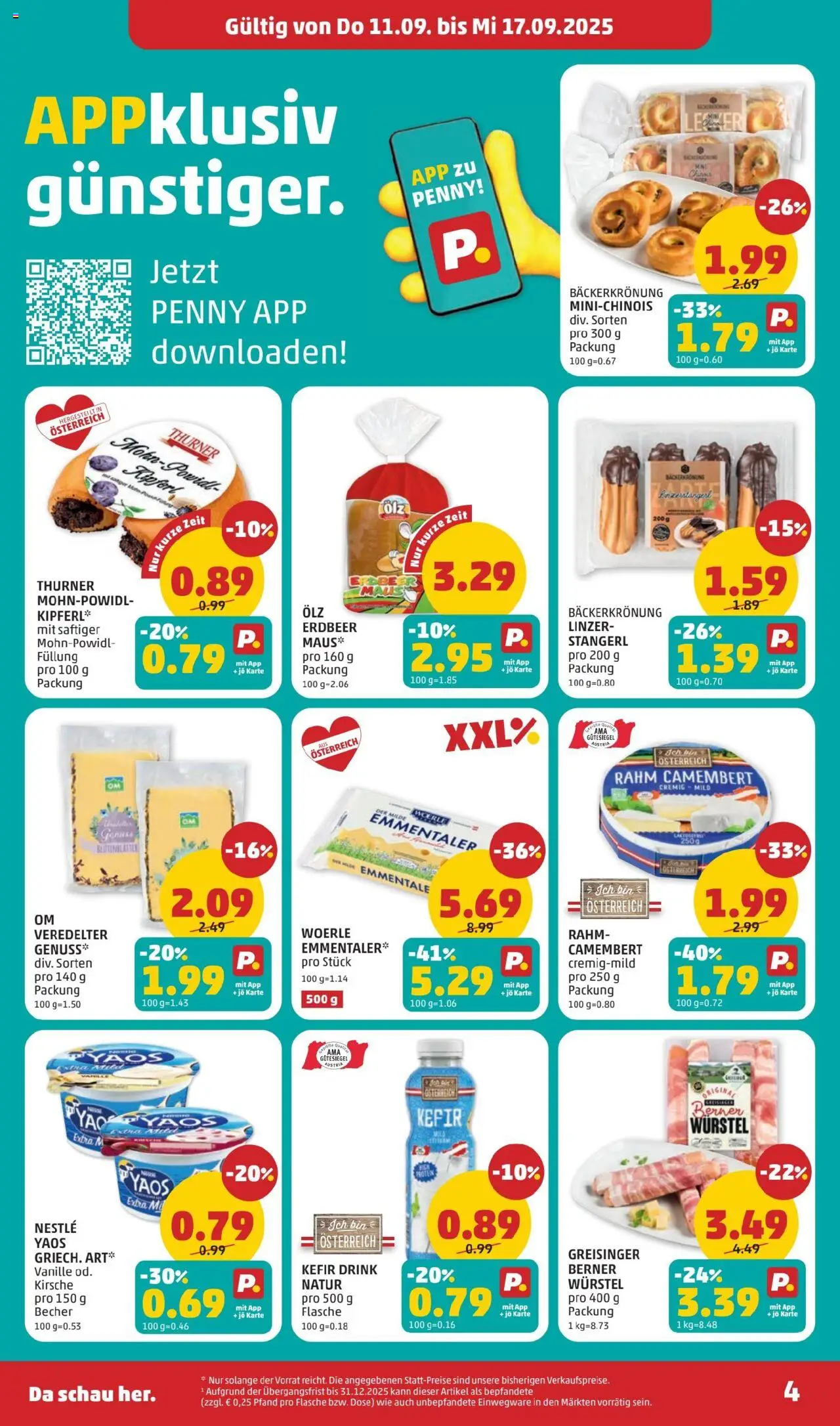 Penny Markt Flugblatt gültig ab 11.09.2025 | Seite: 4