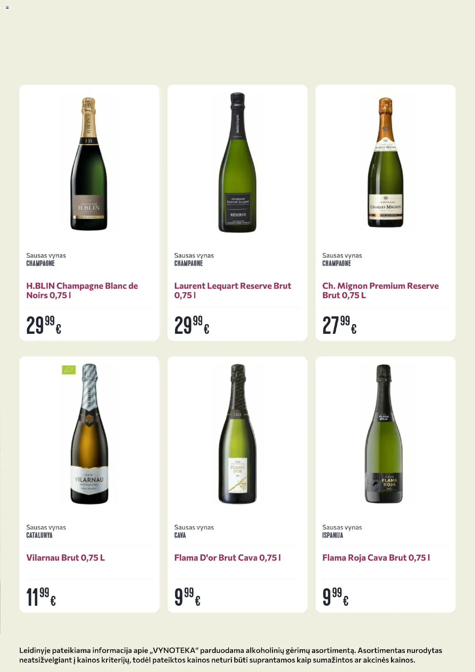 VYNOTEKA akcijos nuo 23.03.2026 | Puslapis: 11 | Prekių: Vynas