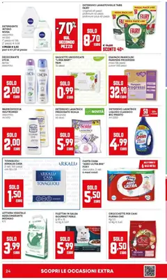 Anteprima del volantino Volantino Panorama	 valido a partire dal 04.12.2025 | Pagina: 24 | Prodotti: Deodorante, Detergente, Intimo, Salsa