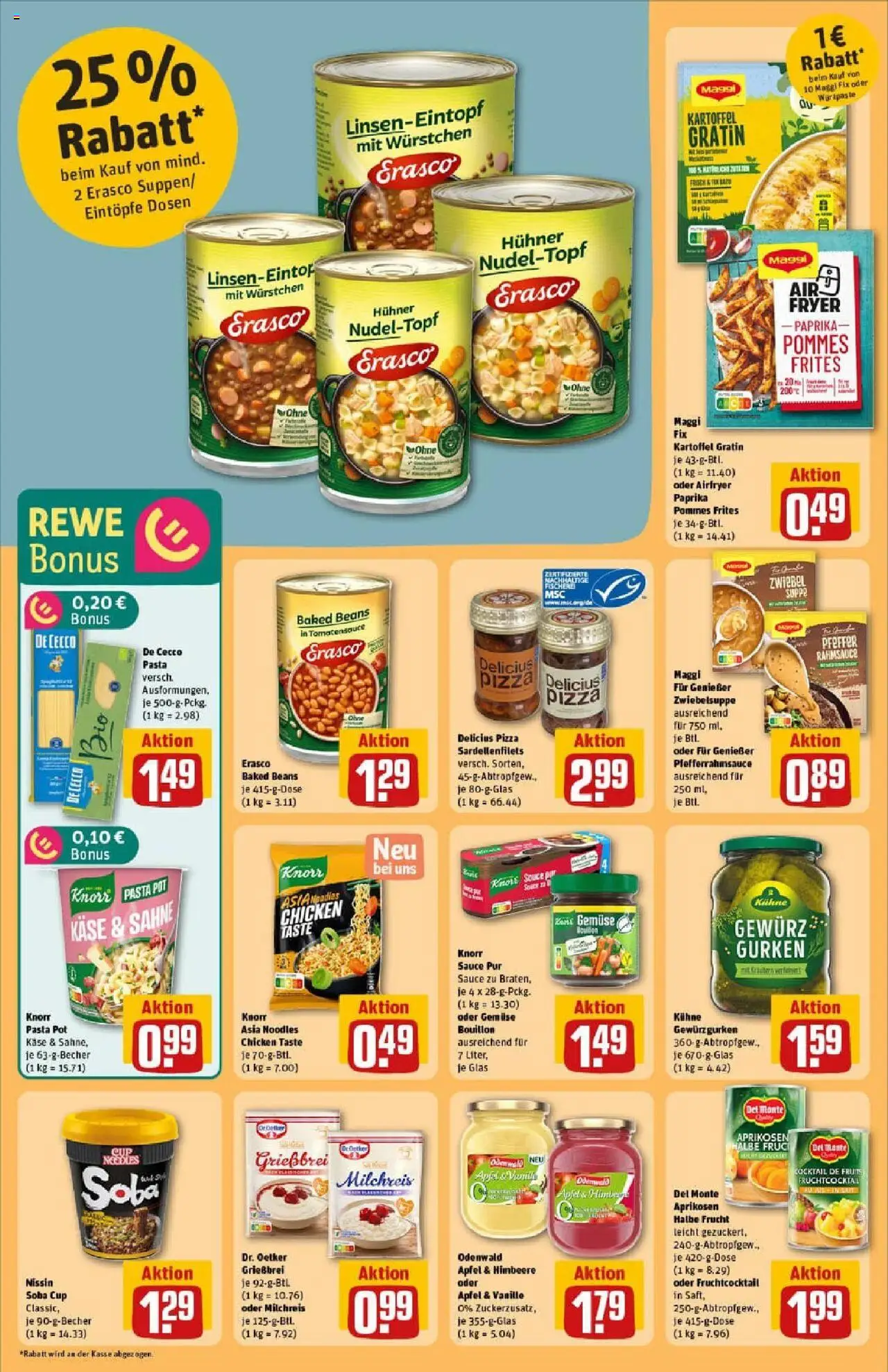 Rewe prospekt Hamburg / Wandsbek	 – gültig ab 06.10.2025 | Seite: 28 | Produkte: Pommes, Äpfel, Gemüse, Himbeere