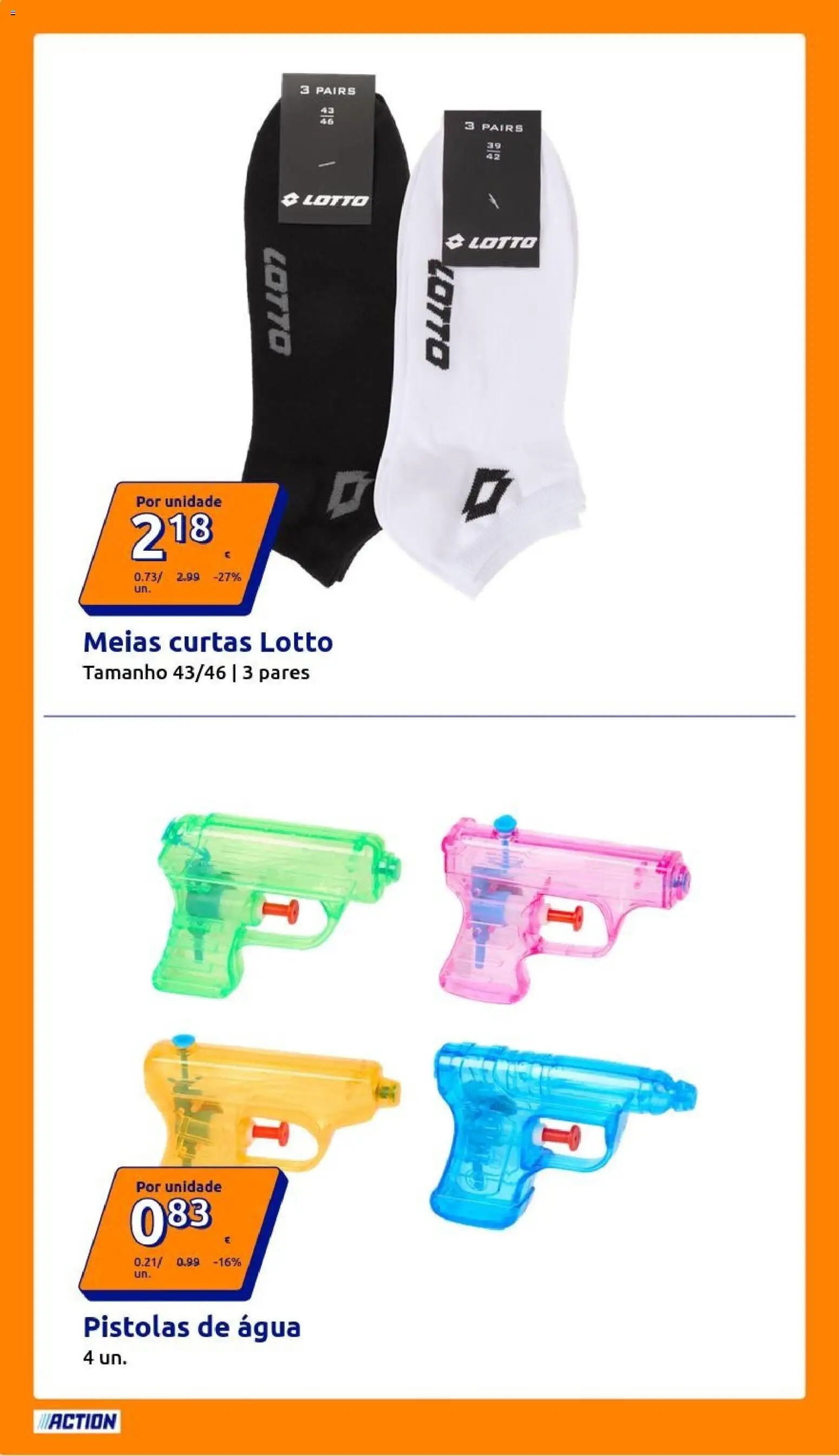 Action folheto │ válido de 15.04.2026 | Página: 2 | Produtos: Agua, Meias