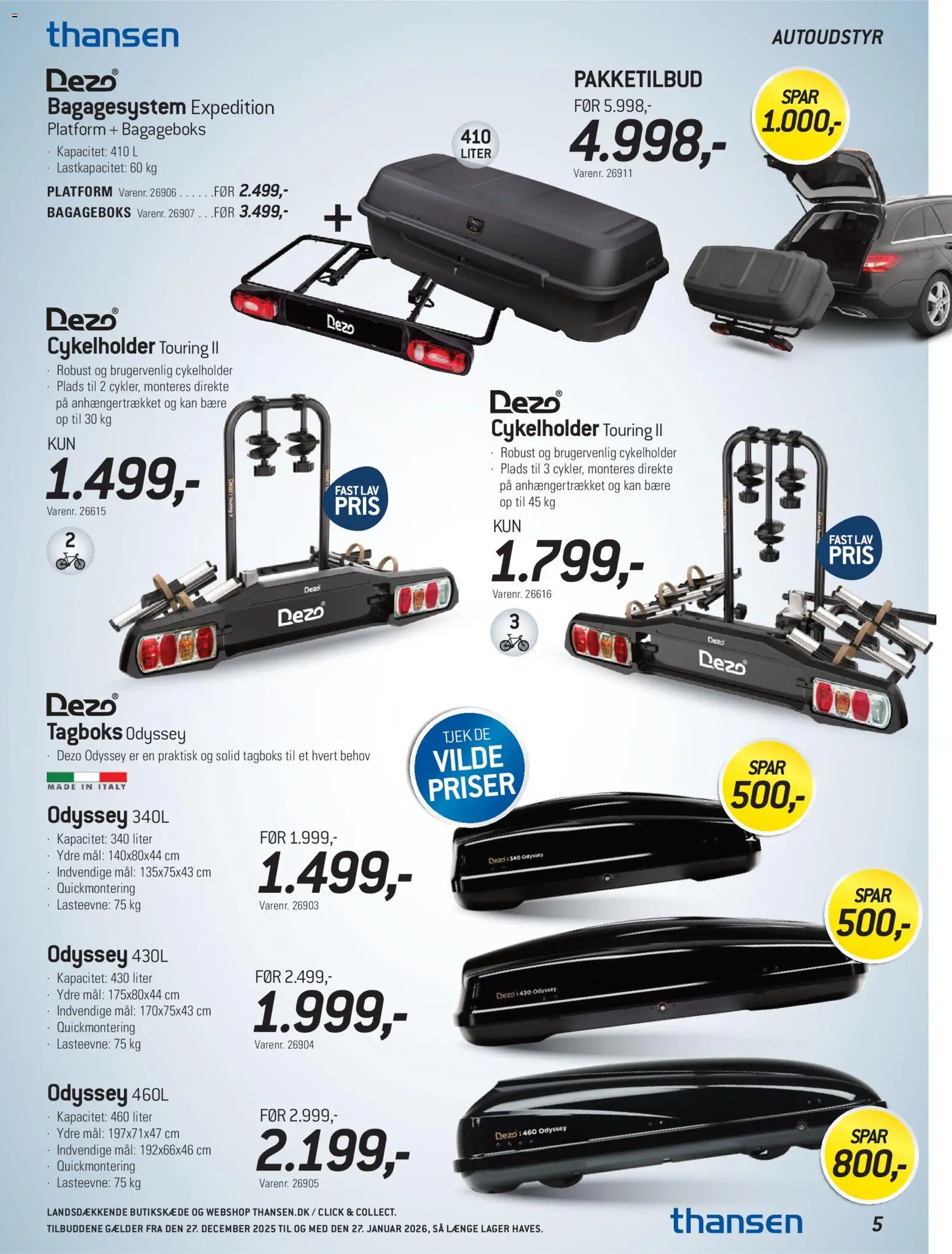 Thansen tilbudsavis – gyldig fra 27.12.2025 | Side: 5