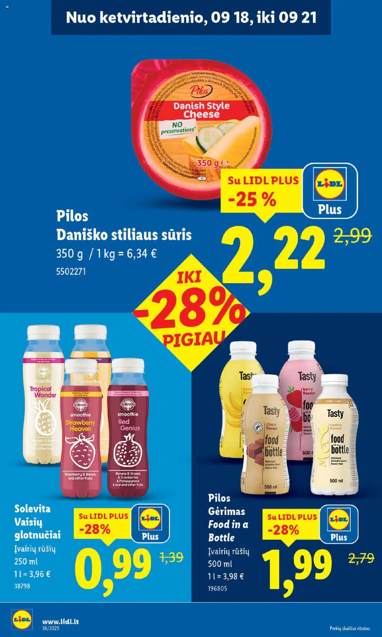 LIDL akcijos nuo 15.09.2025 | Puslapis: 46 | Prekių: Sūris