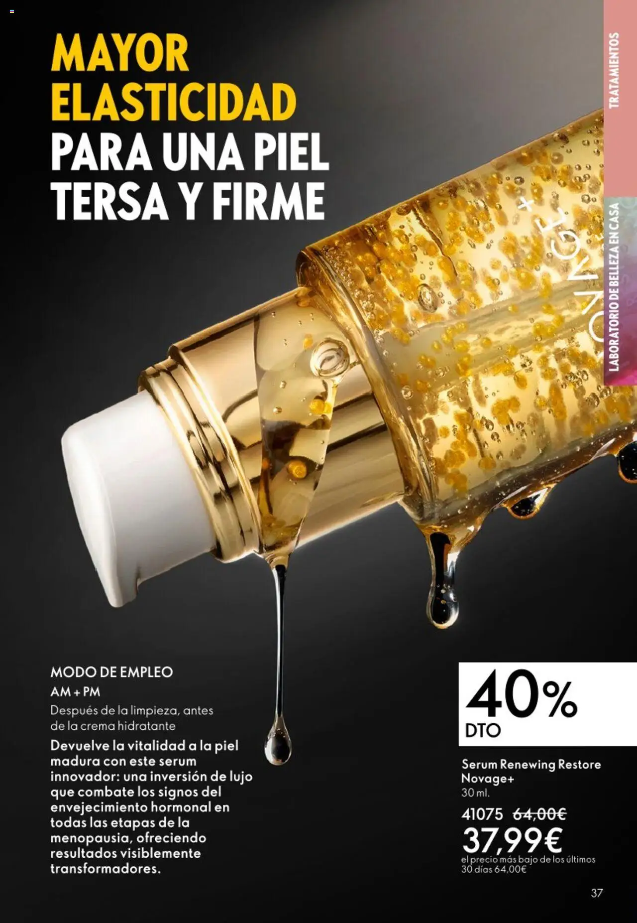 Oriflame - Catálogo Campaña 13 │ válido desde el 14.09.2025 | Página: 37 | Productos: Sérum, Crema, Crema hidratante