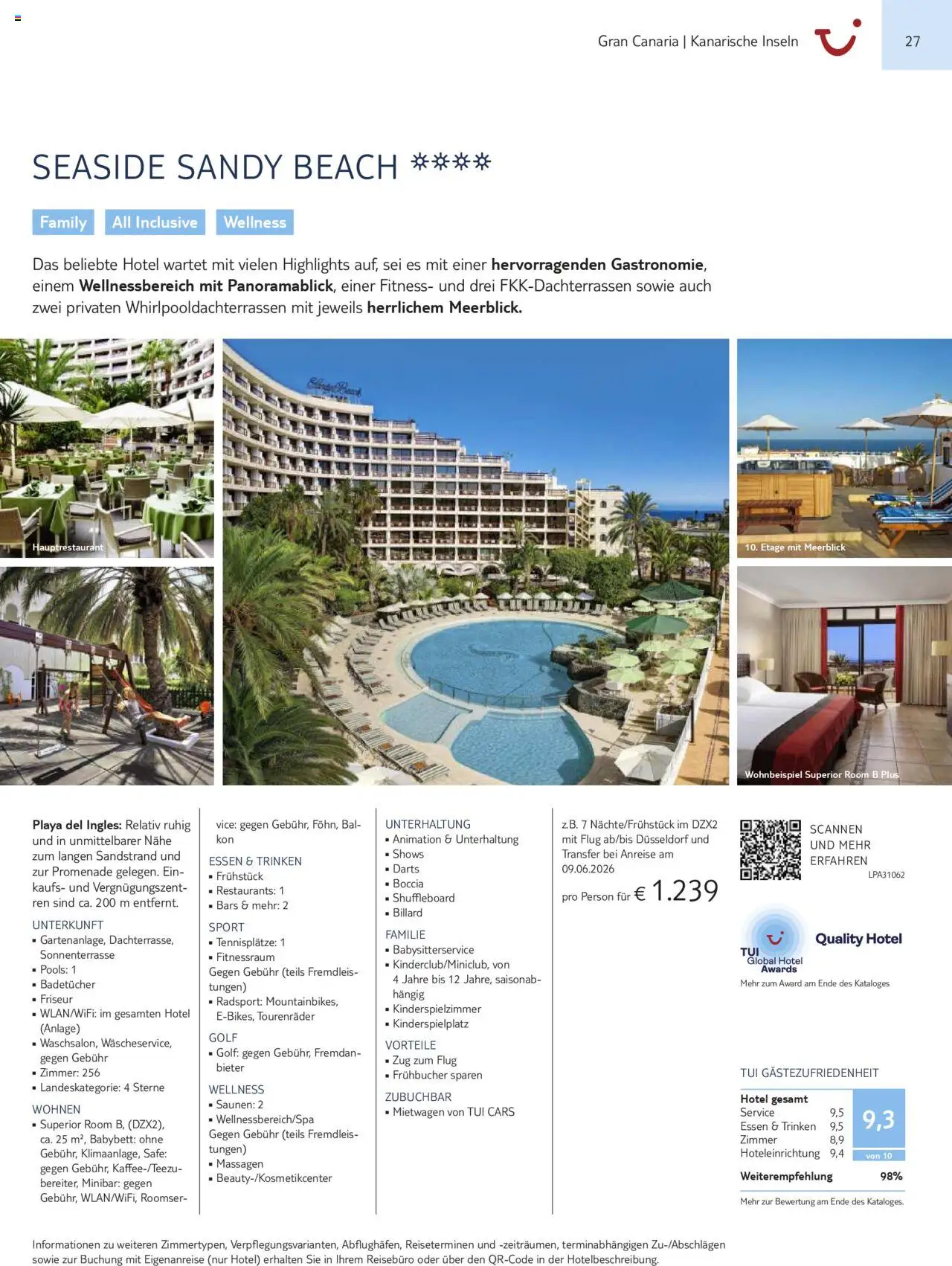 TUI Prospekt Kanaren, Kapverden & Senegal 2025/26	  – gültig ab 01.11.2025 | Seite: 27 | Produkte: Babybett