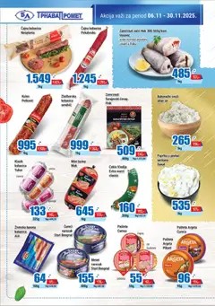 Bukovački sveži sitan sir, Bukovački sveži sitan sir - pregled Trnava Promet kataloga - važi od 06.11.2025 | Strana: 4