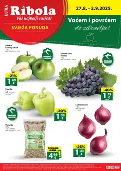 Svježa ponuda Ribola - Pregled kataloga iz trgovine Ribola, vrijedi od 27.08.2025