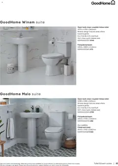 Preview of B&Q - Bathroom collections valid from 25.04.2025 | Page: 83 | Products: Toilet