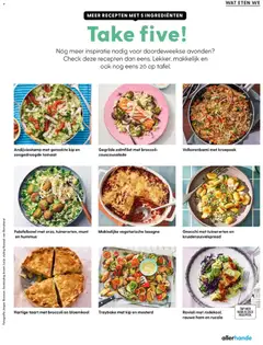 Hartige taart met broccoli en bloemkool, Savory pie with broccoli and cauliflower - Voorbeeld van een folder van Albert Heijn, geldig van 31.12.2025 | Pagina: 45