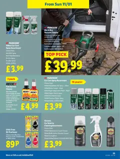 Preview of Lidl - Lidl Weekly valid from 08.01.2026 | Page: 25 | Products: Carpet, Paint, Container, Vacuum cleaner