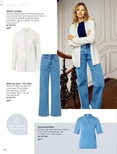 Angebote Tchibo ab 01.03.2026 gültig | Seite: 32 | Produkte: Cardigan, Creme, Jeans