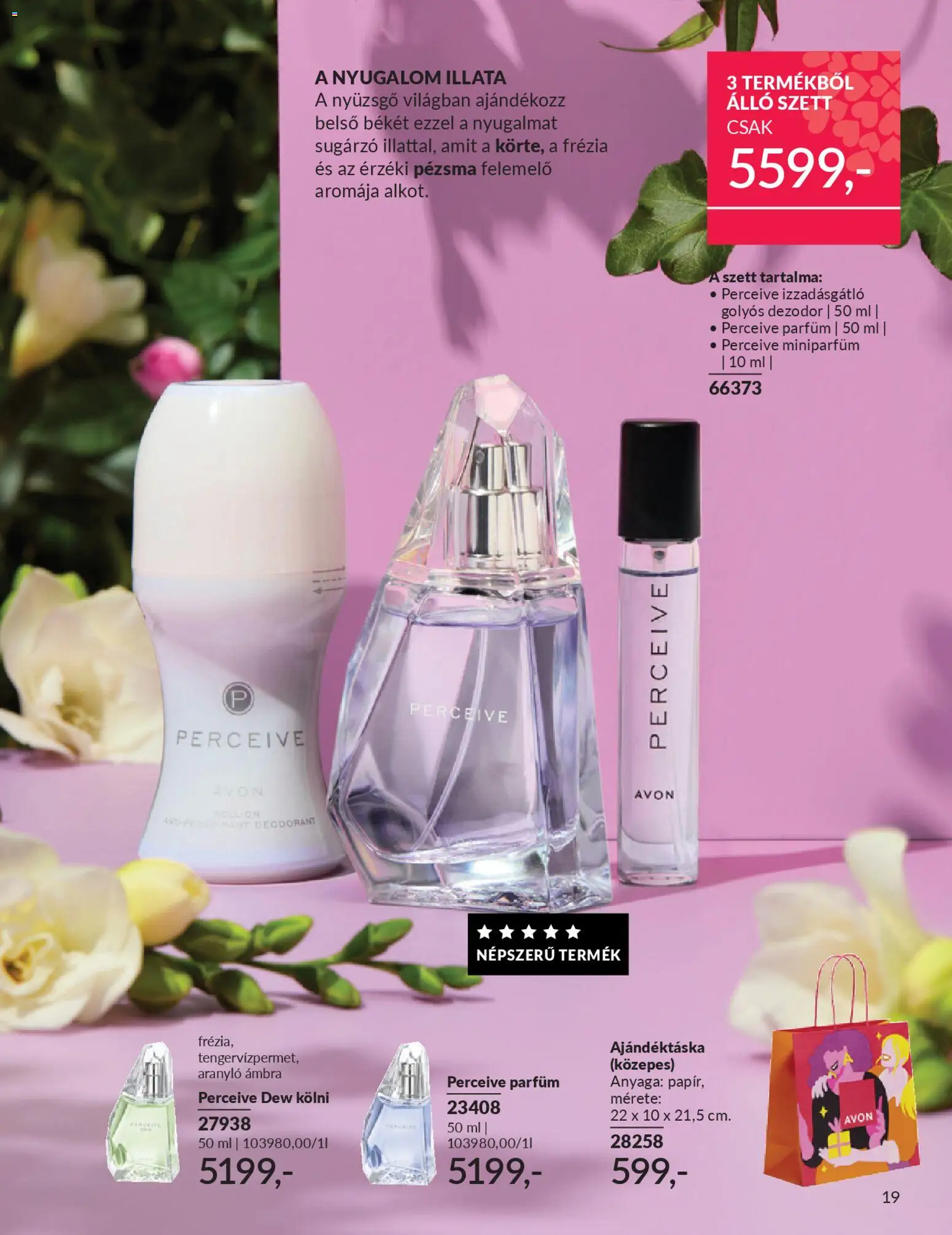 Avon akciós ujság - amely érvényes a következő dátumtól: 01.03.2026 | Oldal: 21 | Termékek: Kölni, Parfüm, Dezodor, Izzadásgátló
